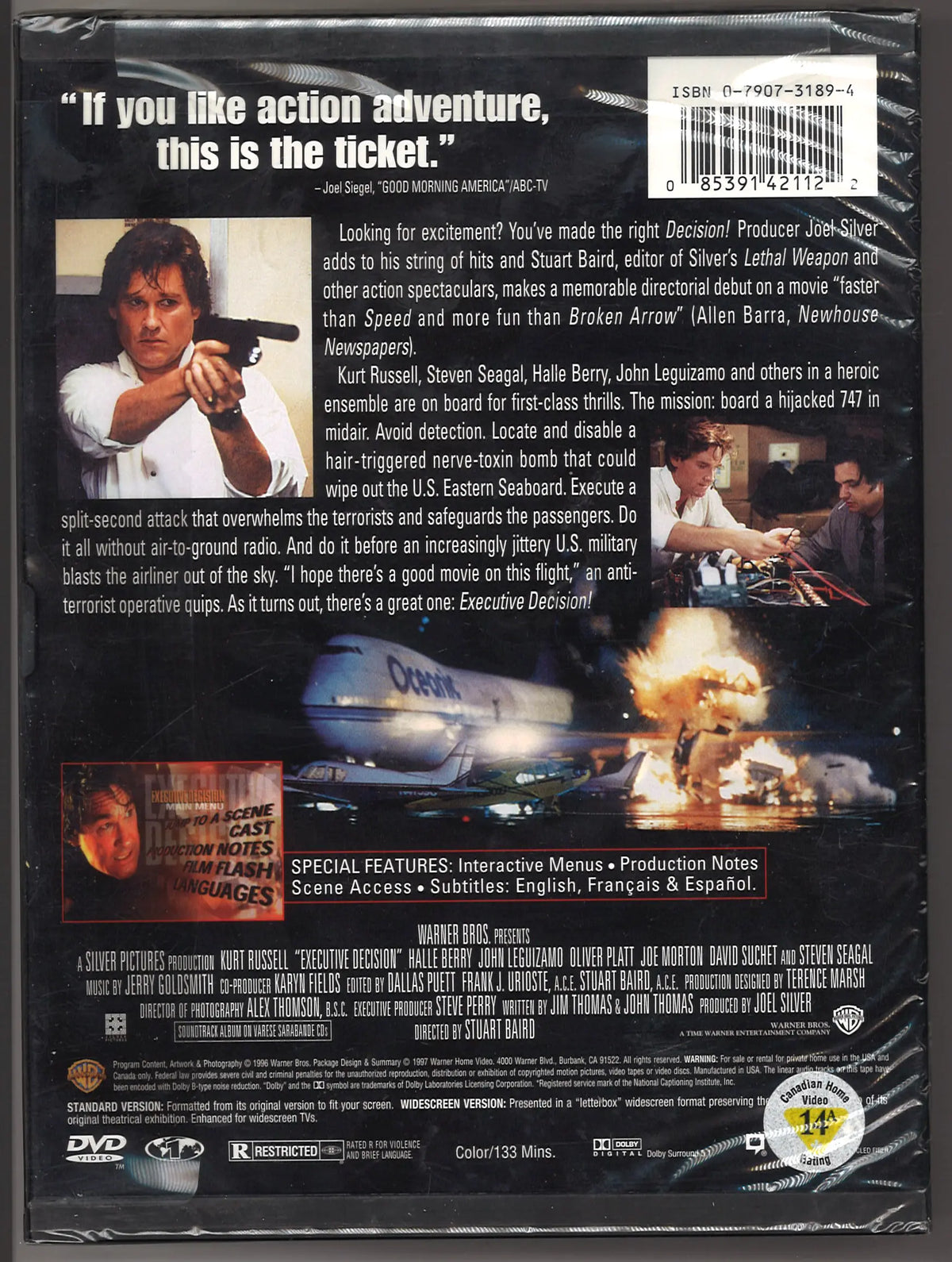 Executive Decision DVD