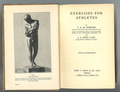 Exercises for Athletes F. A. M. Webster, J. A. Heys L.S.M.