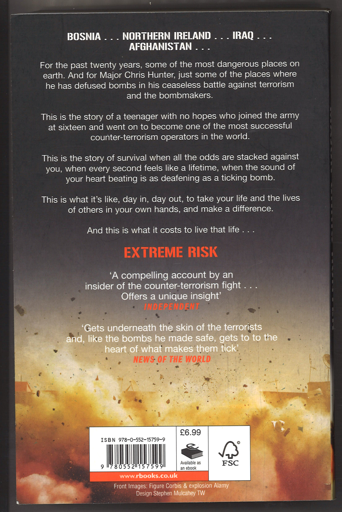 Extreme Risk: A Life Fighting the Bombmakers