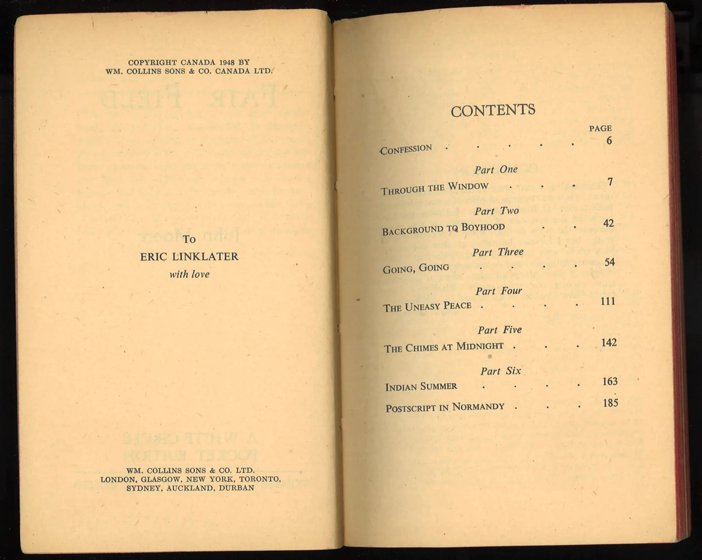 Fair Field - White Circle Pocket Edition 343 (1948) - The Bookstore