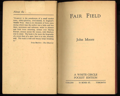 Fair Field - White Circle Pocket Edition 343 (1948) - The Bookstore