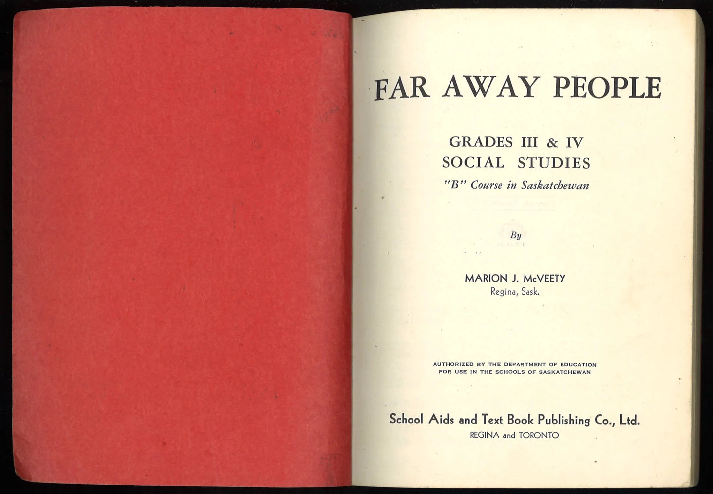 Far Away People: Grades III & IV Social Studies (1942) - The Bookstore
