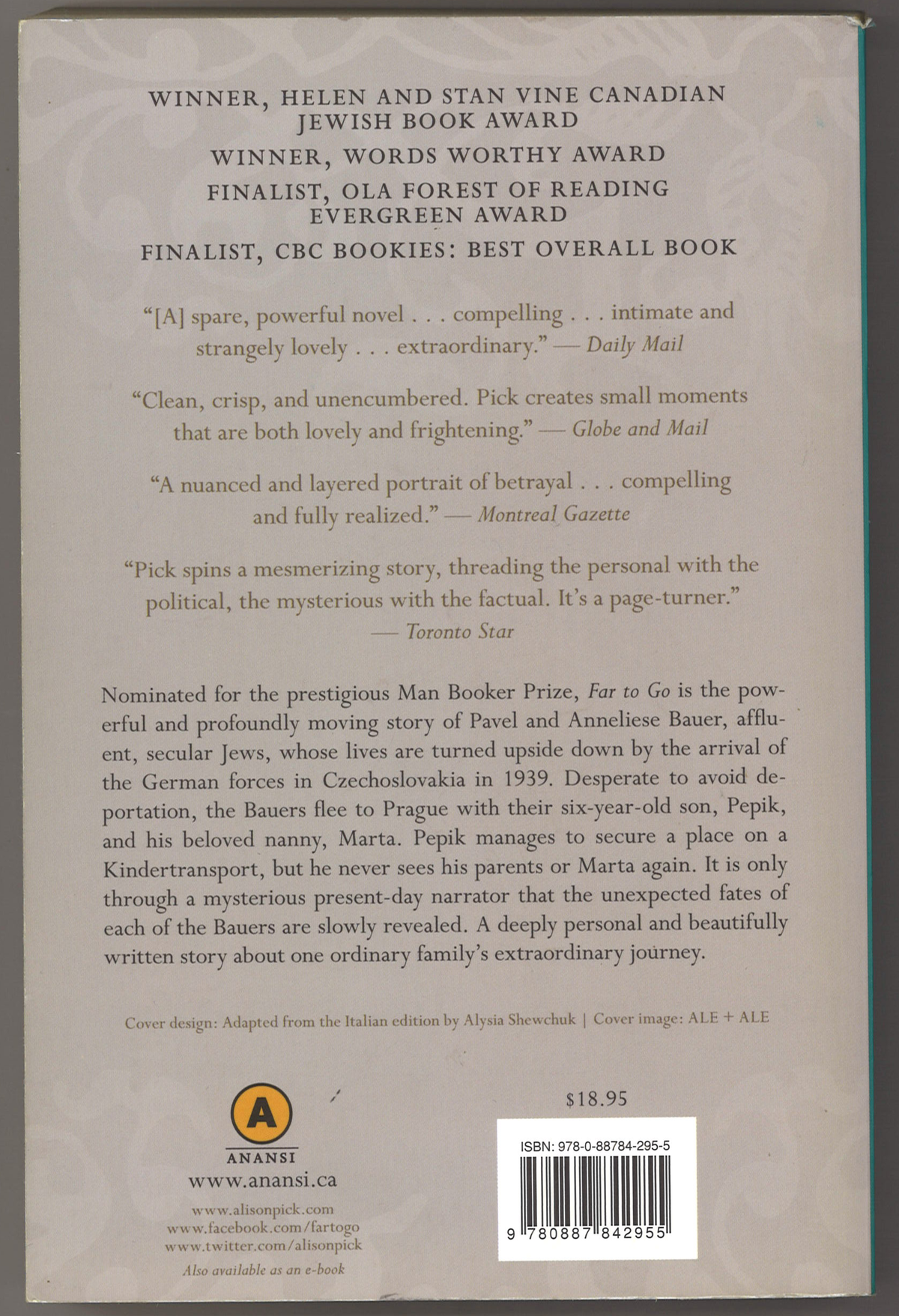Far to Go by Alison Pick – Award-Winning Historical Fiction