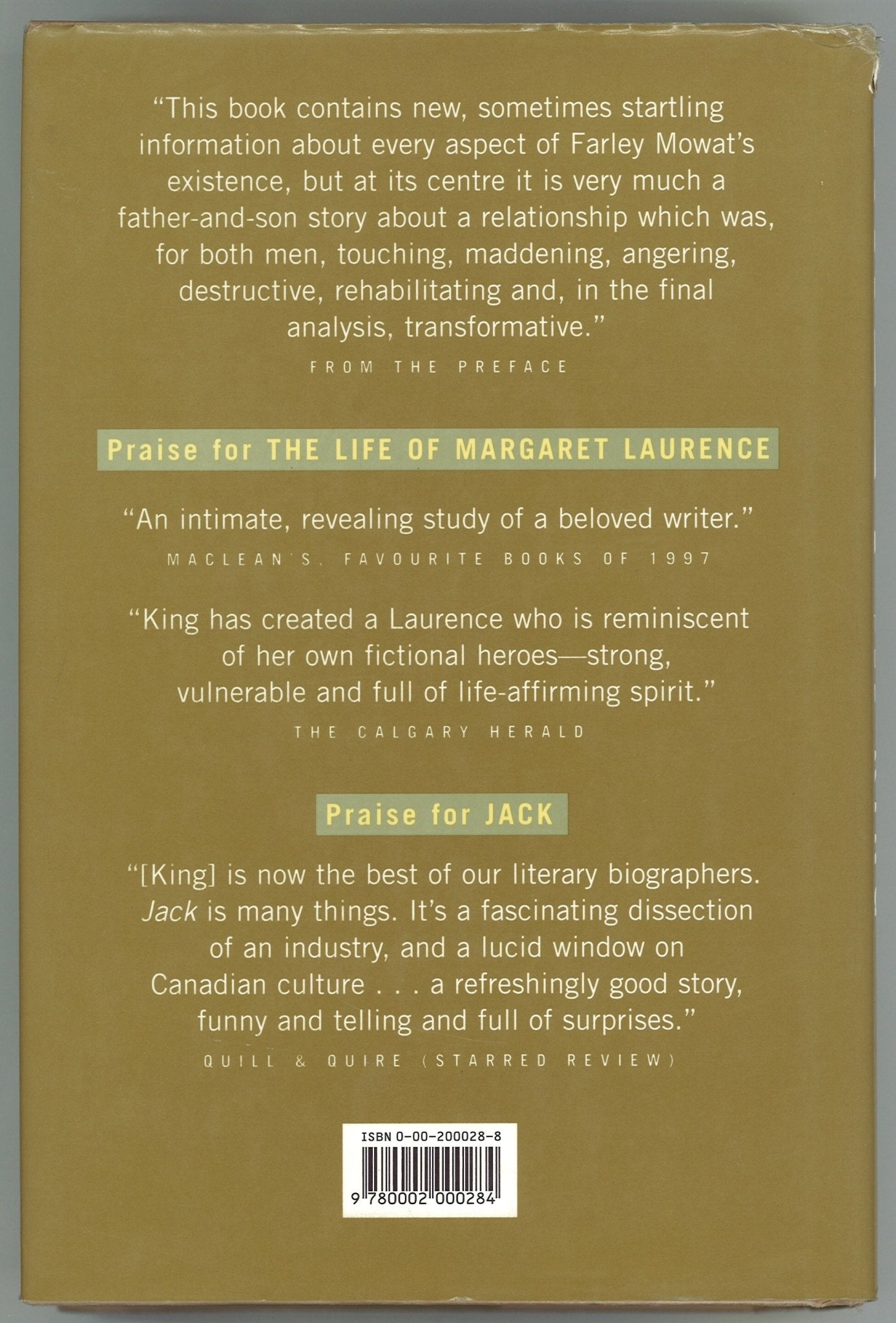 Farley: The Life of Farley Mowat - The Bookstore