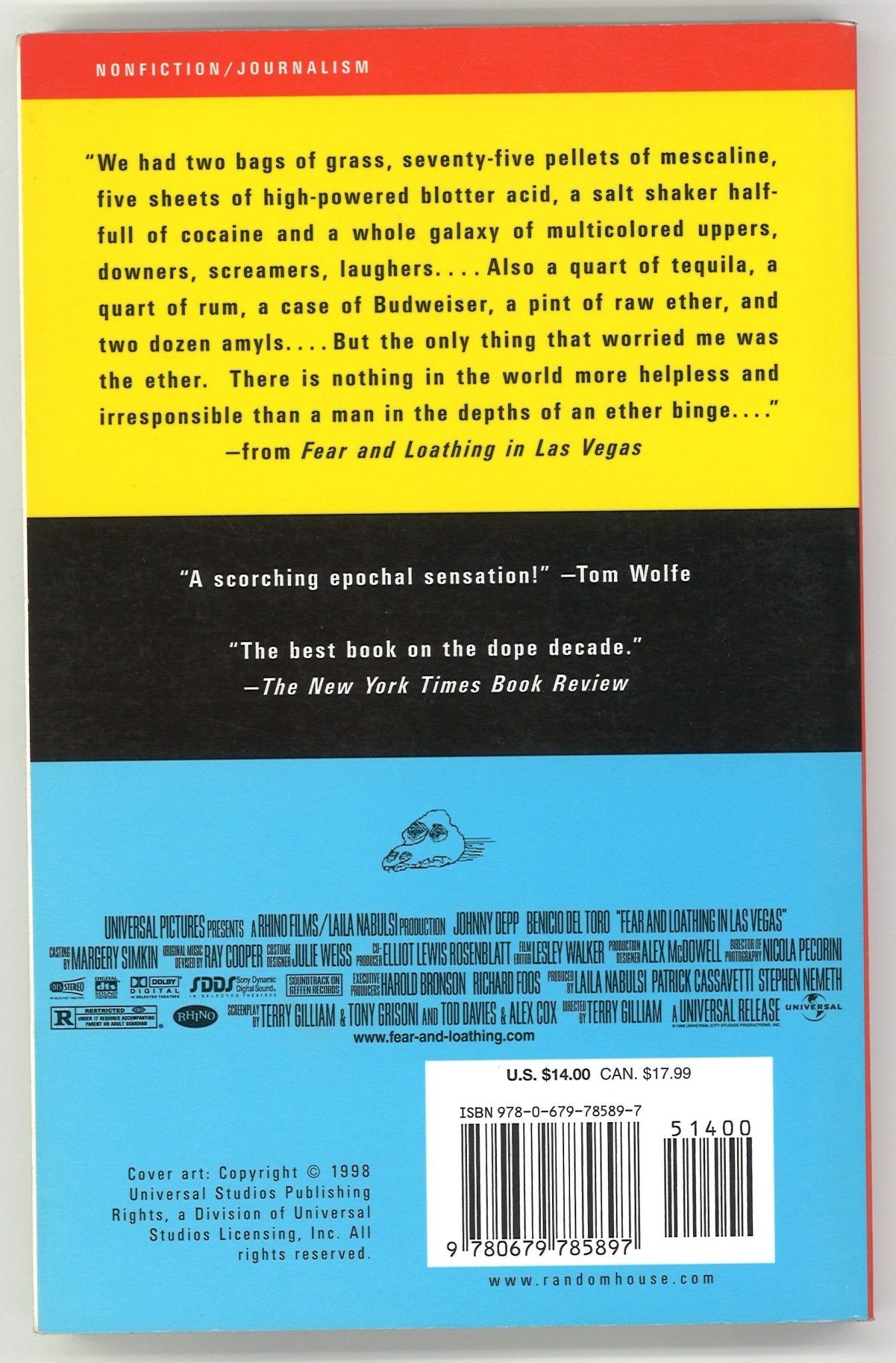 Fear and Loathing in Las Vegas: A Savage Journey to the Heart of the American Dream - The Bookstore