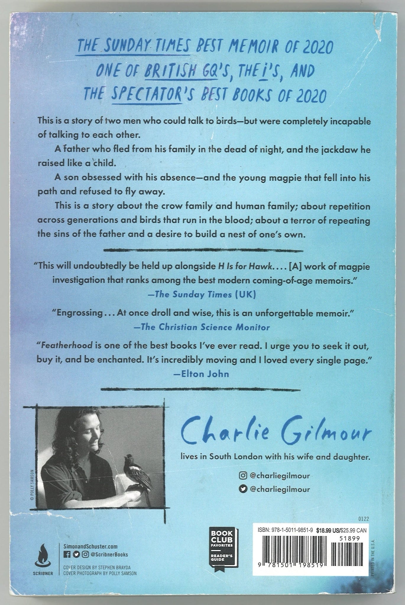 Featherhood: A Memoir of Two Fathers and a Magpie - The Bookstore