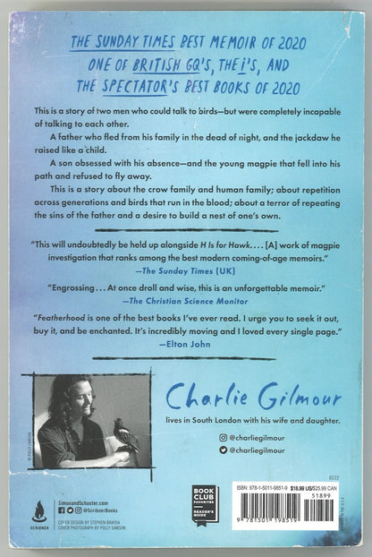 Featherhood: A Memoir of Two Fathers and a Magpie - The Bookstore