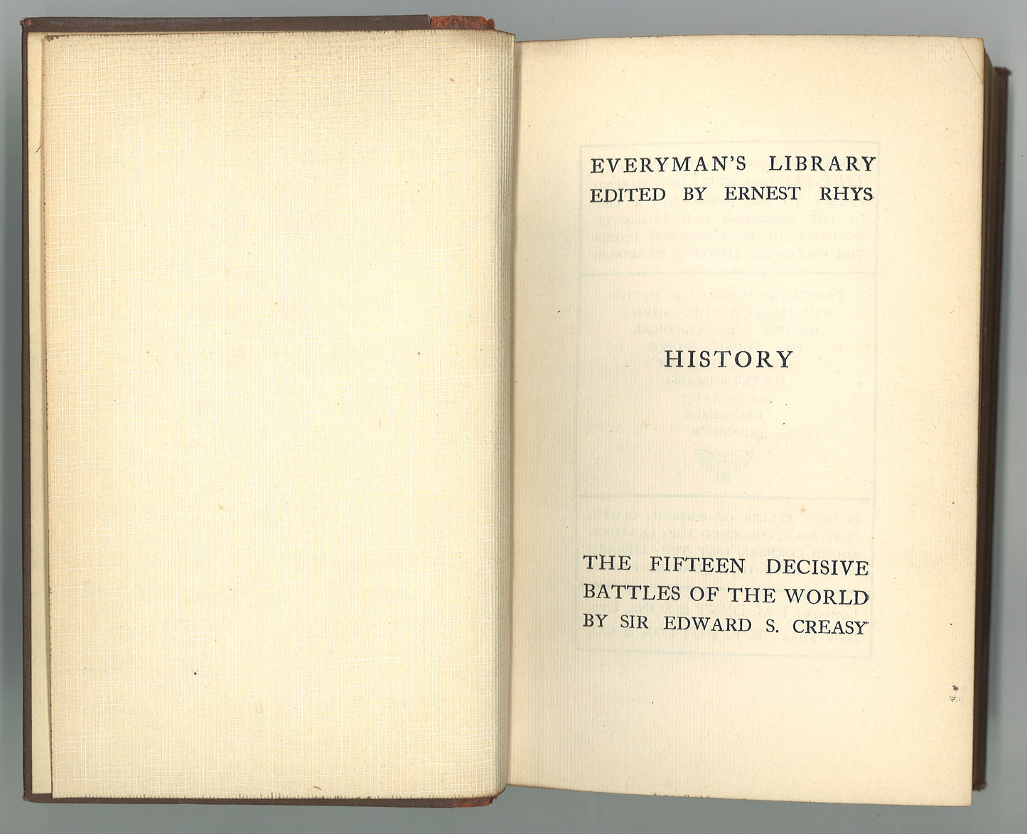 The Fifteen Decisive Battles of the World from Marathon to Waterloo