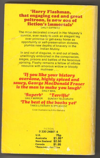 Flashman: In The Great Game  - 1st Edition 1976
