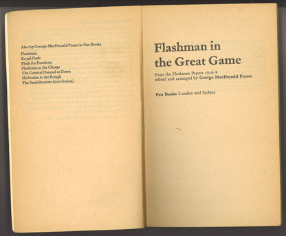 Flashman: In The Great Game  - 1st Edition 1976