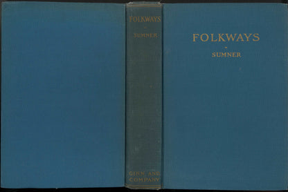 Folkways by William Graham Sumner - The Bookstore