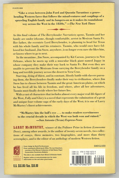 Folly and Glory (The Berrybender Narratives, Vol. 4) - The Bookstore