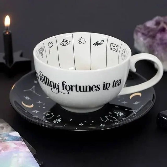 Fortune Telling Ceramic Teacup - The Bookstore