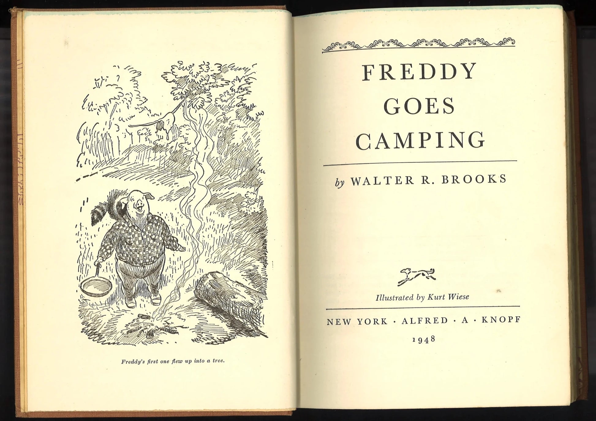 Freddy Goes Camping (Freddy the Pig, Book 15) 1948 - The Bookstore
