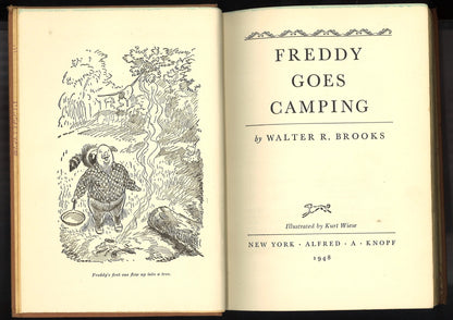 Freddy Goes Camping (Freddy the Pig, Book 15) 1948 - The Bookstore