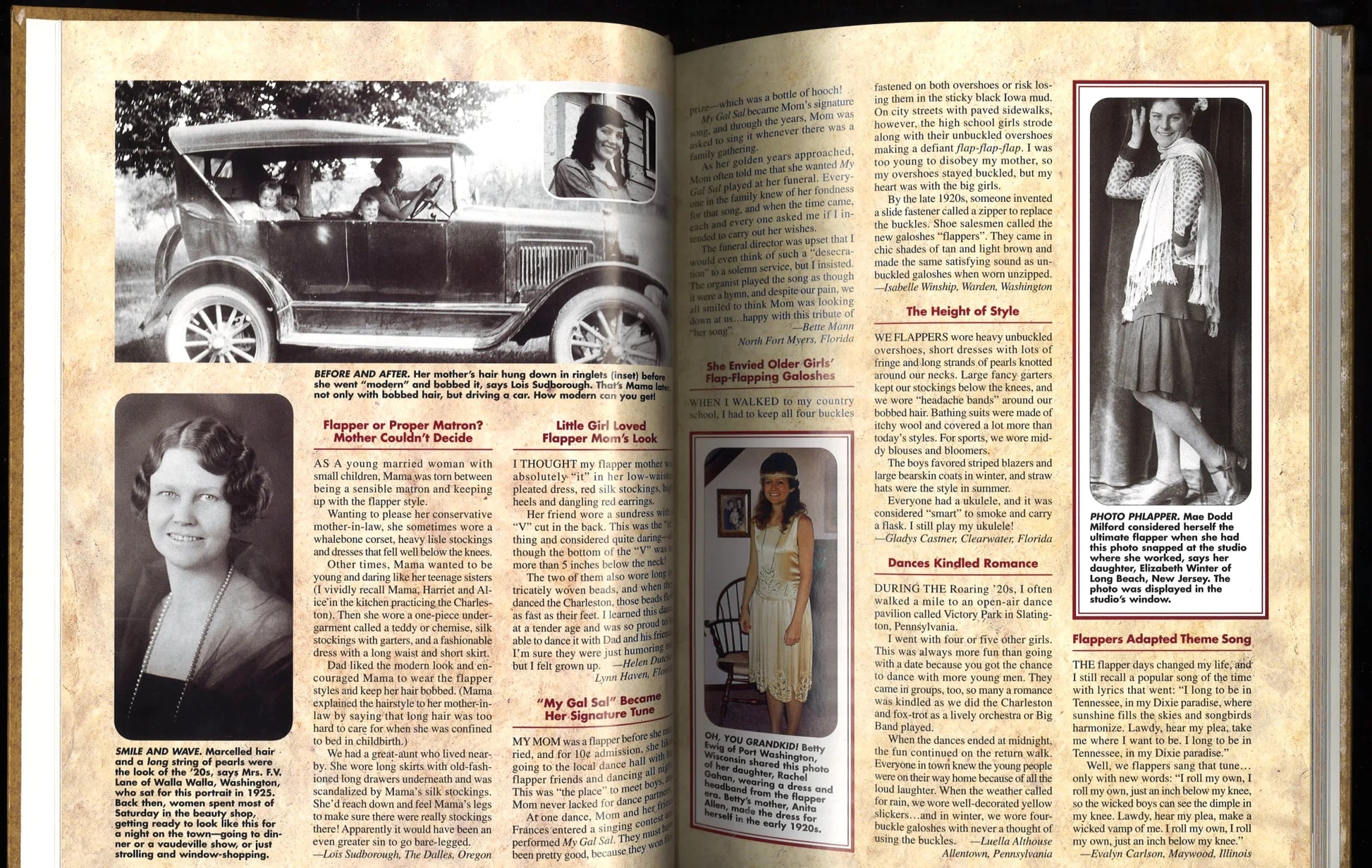 From Flappers to Flivvers...: We Helped Make the '20s Roar! - The Bookstore