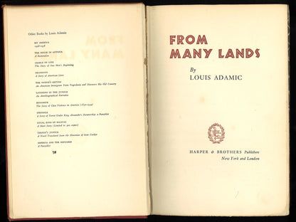 From Many Lands - The Bookstore