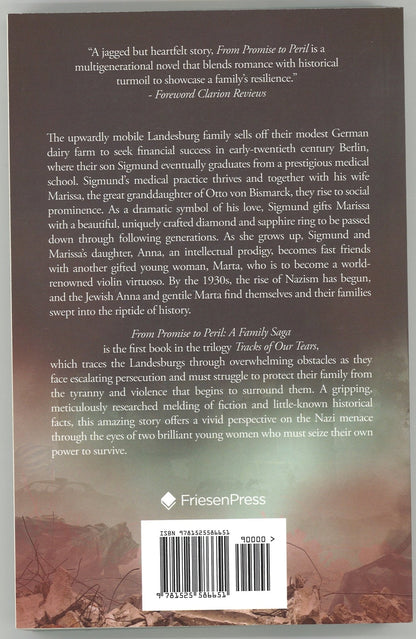 From Promise to Peril: A Family Saga (Tracks of Our Tears Trilogy, Book 1) Signed - The Bookstore