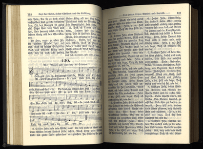 Gesangbuch der Evangelischen Kirche (Large Edition with Musical Notes) deu. - The Bookstore