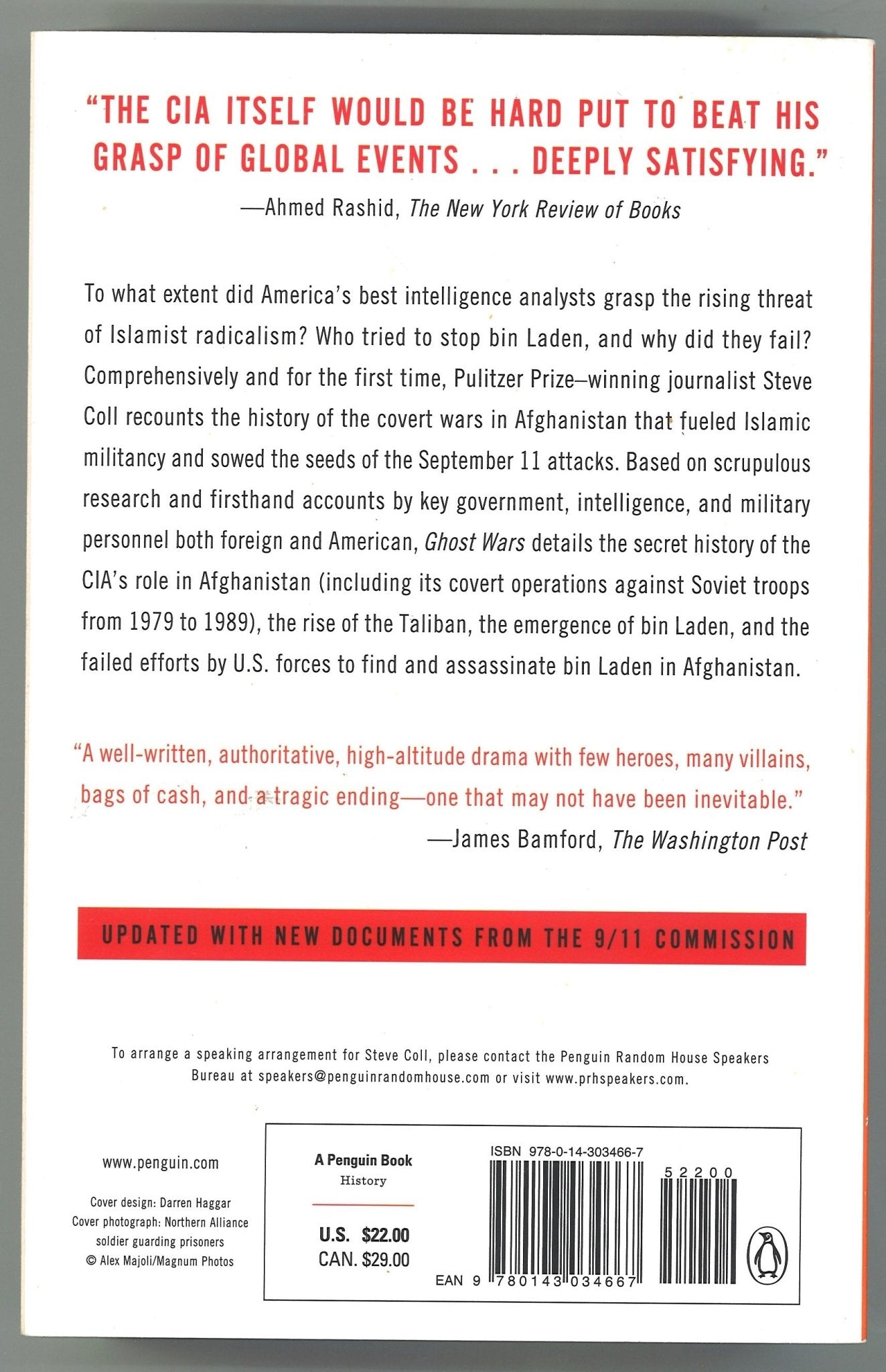 Ghost Wars: The Secret History of the CIA, Afghanistan, and Bin Laden, from the Soviet Invasion to September 10, 2001 - The Bookstore