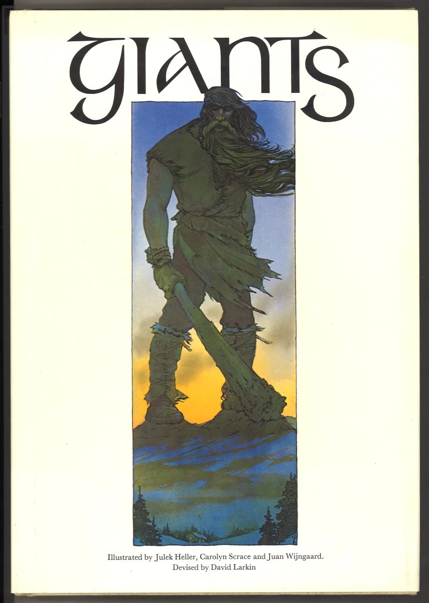 Giants by David Larkin – 1979 First Edition – Illustrated Folklore Hardcover - The Bookstore