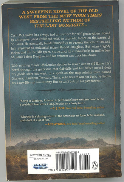Glorious: A Novel of The American West - The Bookstore