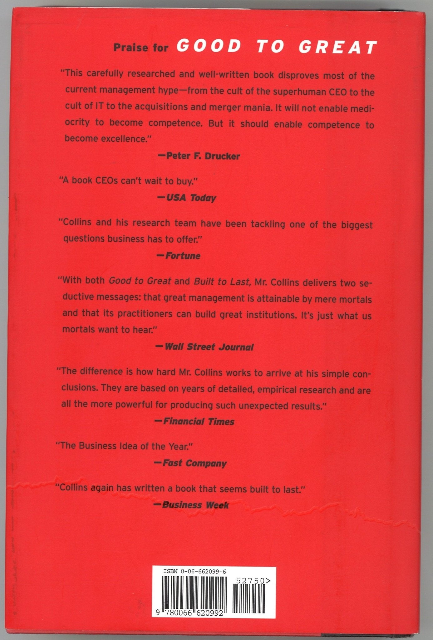 Good to Great: Why Some Companies Make the Leap...And Others Don't - The Bookstore