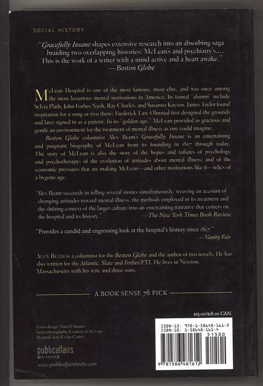 Gracefully Insane: Life and Death Inside America's Premier Mental Hospital - The Bookstore