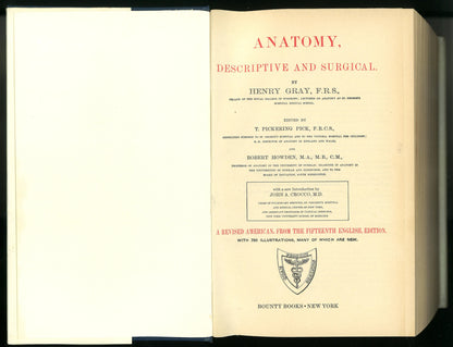 Gray's Anatomy (The Classic Collector's Edition) - The Bookstore