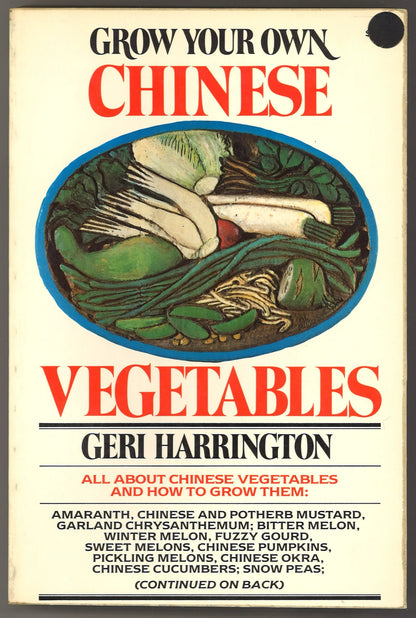 Grow Your Own Chinese Vegetables - The Bookstore