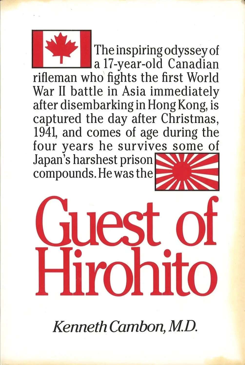 Guest of Hirohito by Kenneth Cambon - The Bookstore