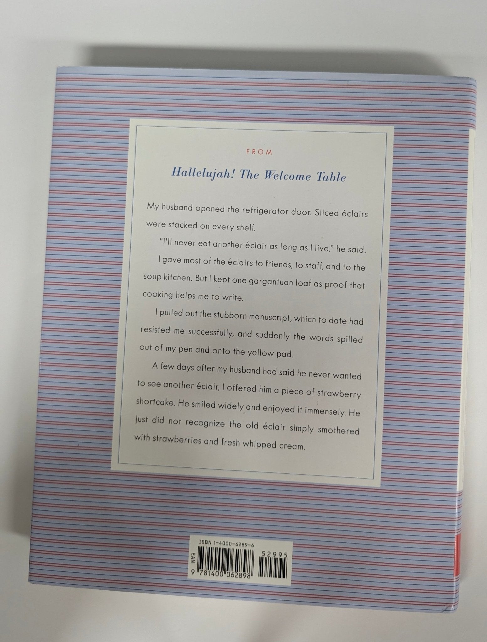 Hallelujah! The Welcome Table: A Lifetime of Memories with Recipes - The Bookstore