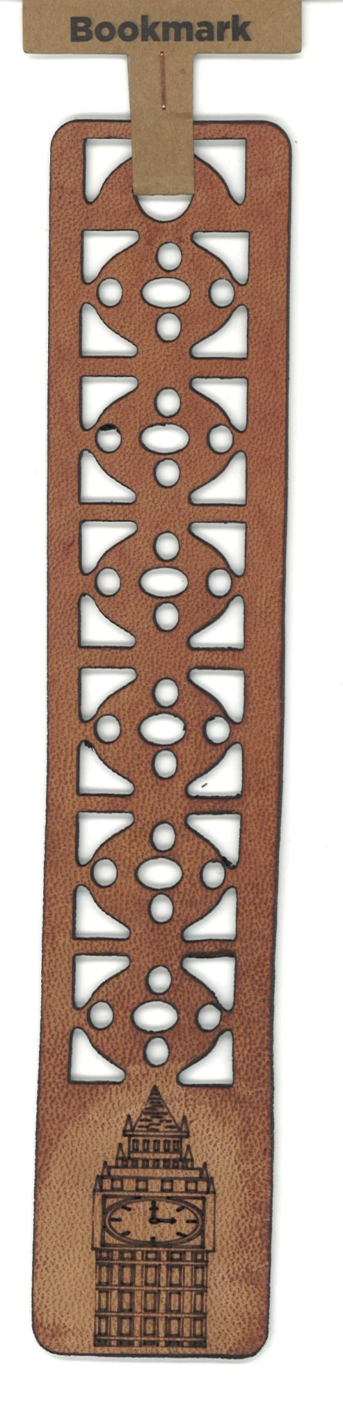 Handcrafted Leather Bookmark - The Bookstore