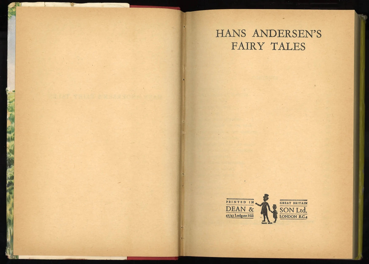 Hans Andersen’s Fairy Tales – Dean’s Classics Edition - The Bookstore