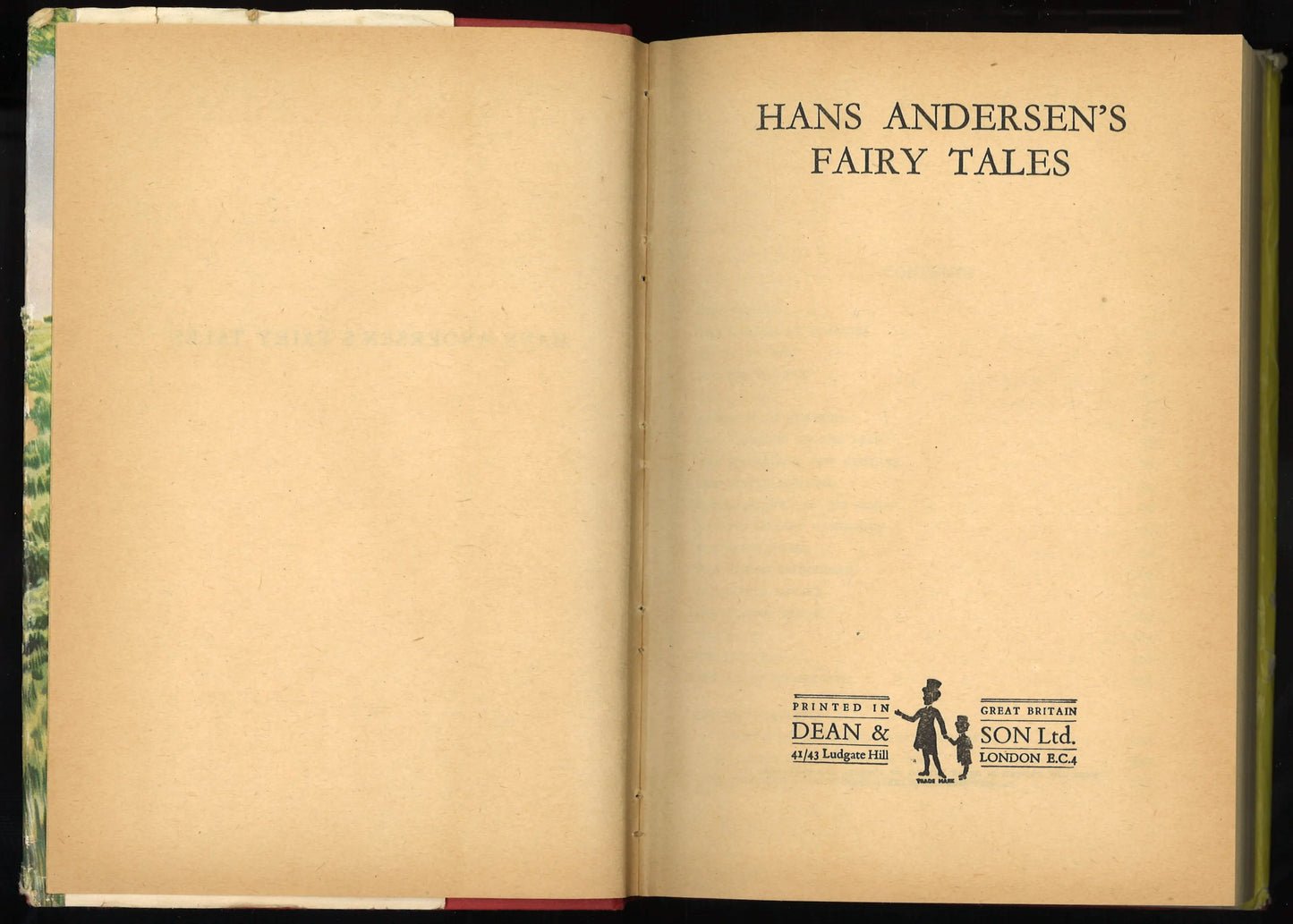 Hans Andersen’s Fairy Tales – Dean’s Classics Edition