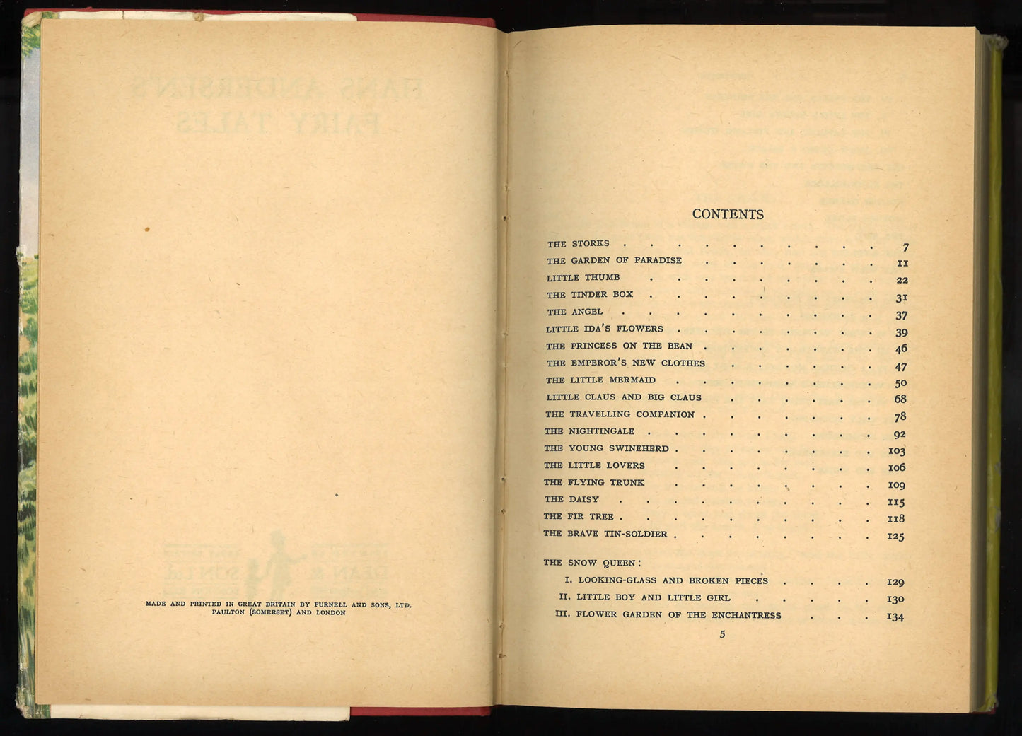 Hans Andersen’s Fairy Tales – Dean’s Classics Edition