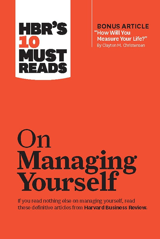 HBR's 10 Must Reads on Managing Yourself - The Bookstore