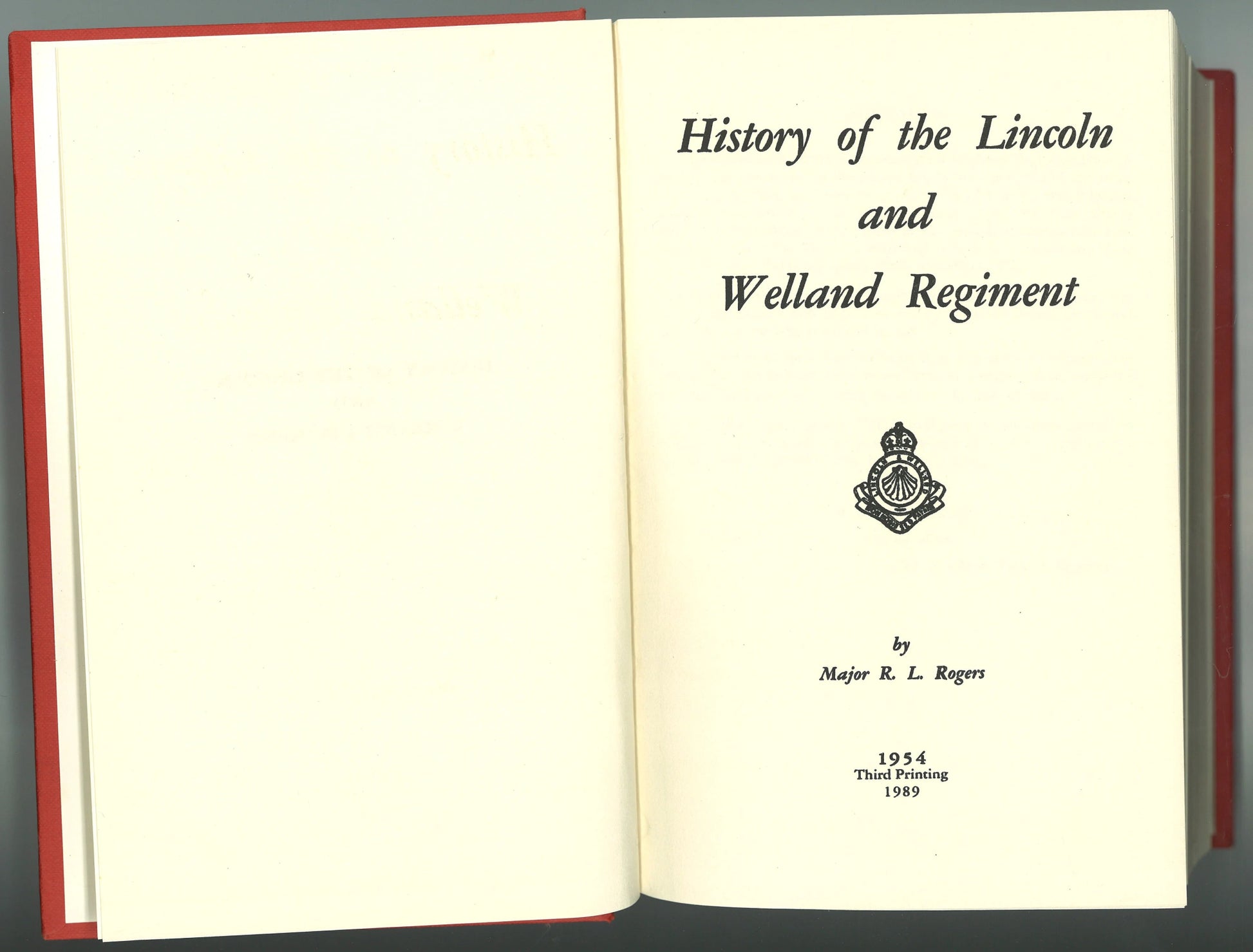 History of The Lincoln and Welland Regiment - The Bookstore