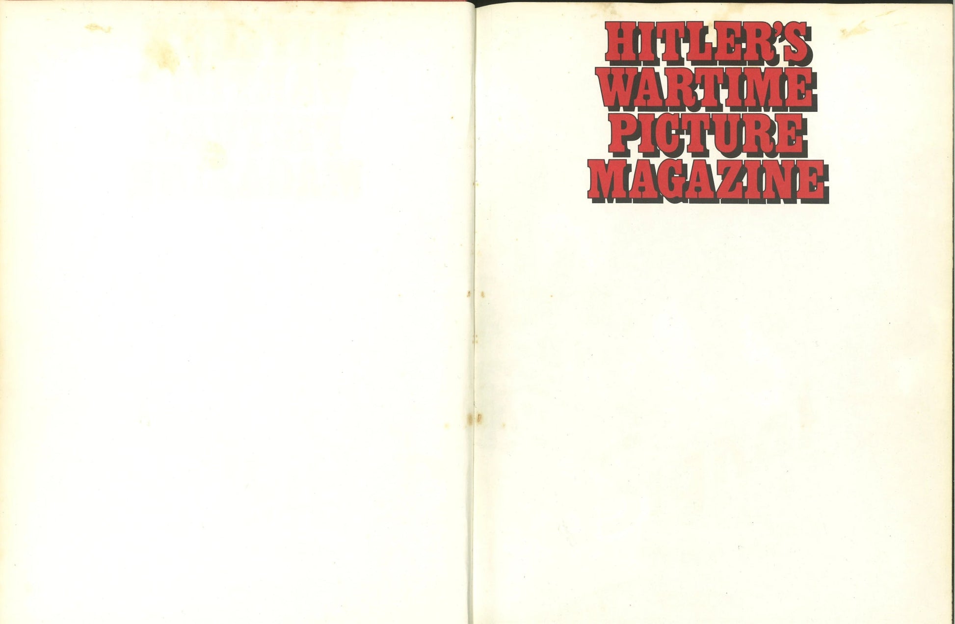 Hitler's Wartime Picture Magazine: Signal S. L. Mayer