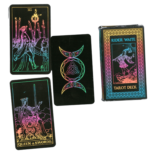 Holographic Rider Waite Tarot Deck - The Bookstore