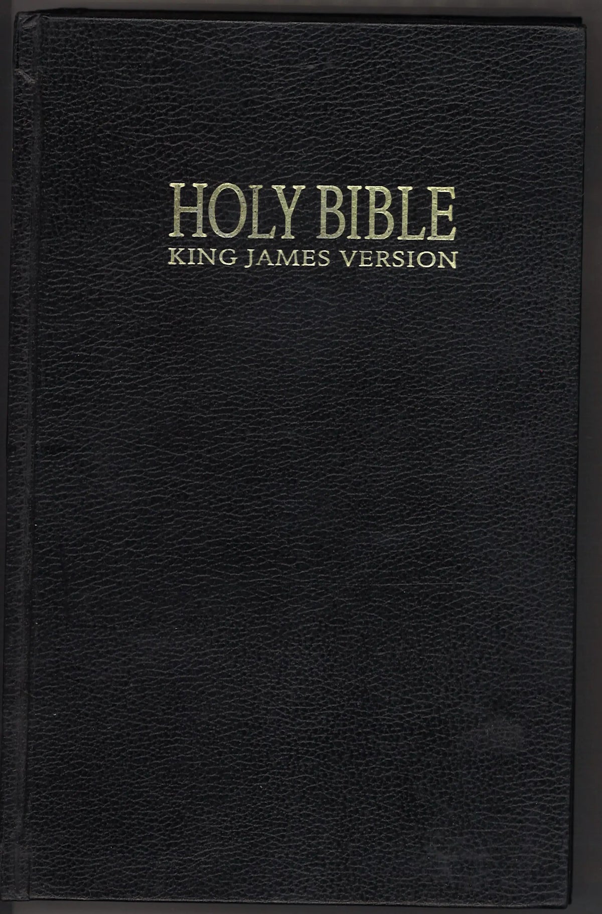 Holy Bible King James Version  – Bible Society of Brazil – 2005 Black Hardcover