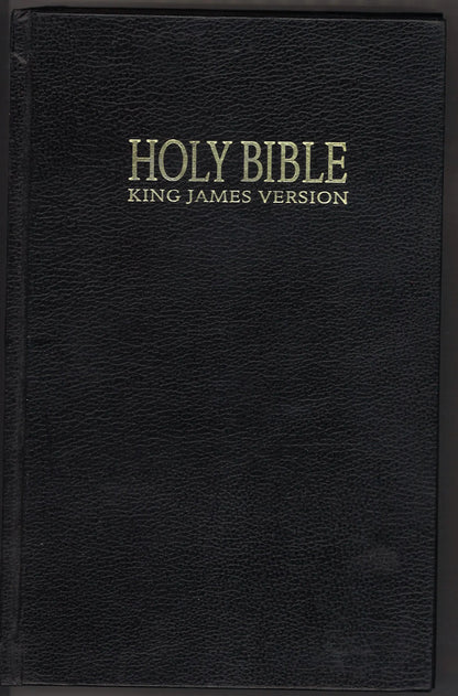 Holy Bible King James Version  – Bible Society of Brazil – 2005 Black Hardcover