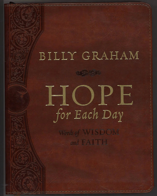 Hope for Each Day Large Deluxe: Words of Wisdom and Faith (A 365 - Day Devotional) – The Perfect Christian New Year's Resolution Gift - The Bookstore
