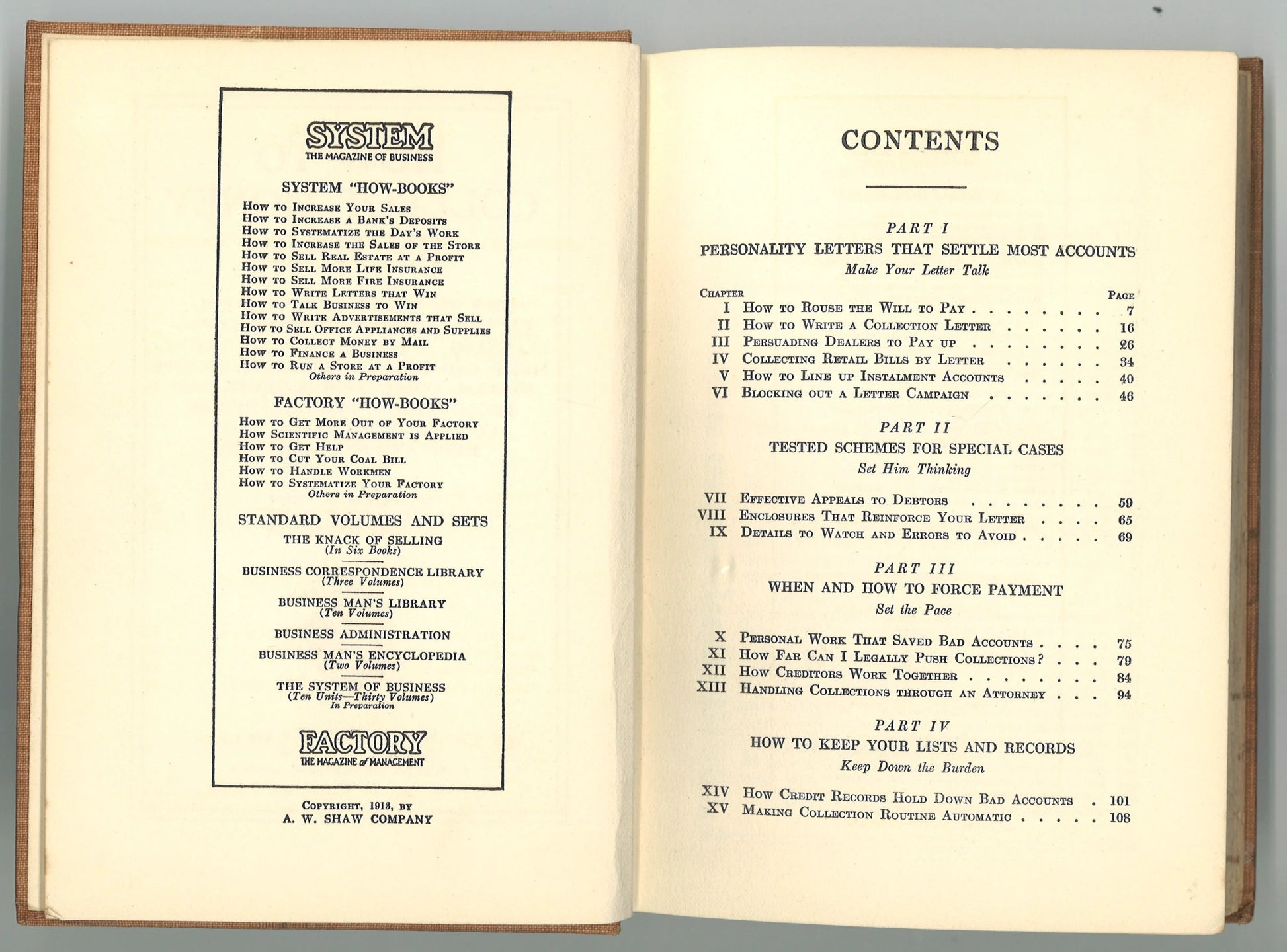 How To Collect Money By Mail: 327 Testes Plans, Letters and Schemes That Make The Mail Bring Mondy Due - The Bookstore