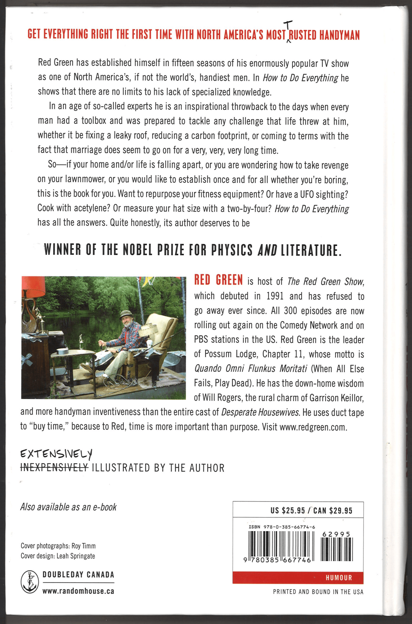 How To Do Everything From the Man Who Should Know: Red Green - The Bookstore