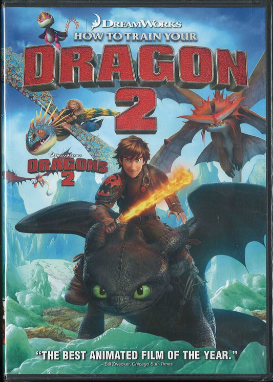 How to Train Your Dragon 2 DVD - The Bookstore