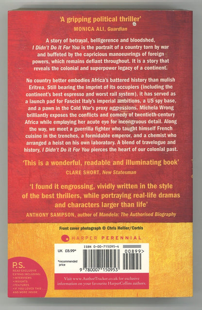 I Didn't Do It for You : How the World Used and Abused a Small African Nation - The Bookstore