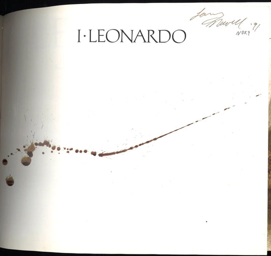 I, Leonardo by Ralph Steadman – 1988 Picador First Printing – Illustrated Art Book - The Bookstore