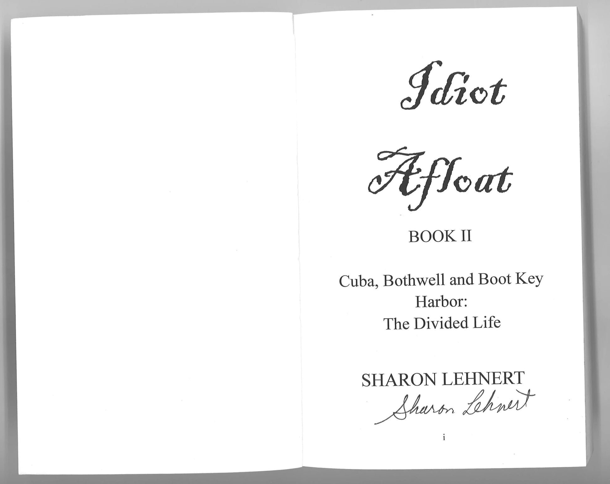 Idiot Afloat: The Cruiser's Divided Life, Book II (Signed) - The Bookstore