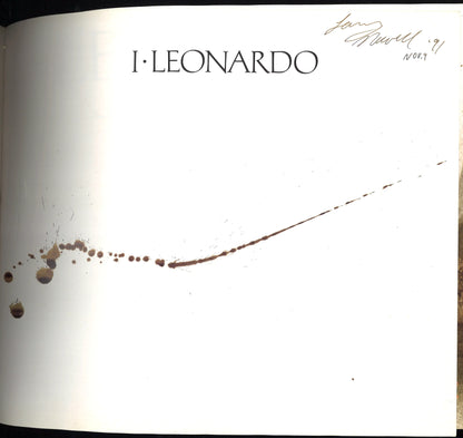 I, Leonardo by Ralph Steadman – 1988 Picador First Printing – Illustrated Art Book